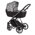 Baby Merc La Rosa - wózek wielofunkcyjny, zestaw 2w1 z opcją 3w1 i 4w1 | LR/LN04/B